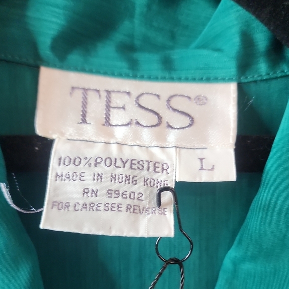 Teal Long Sleeve Button-Up Shirt - Picture 2 of 3